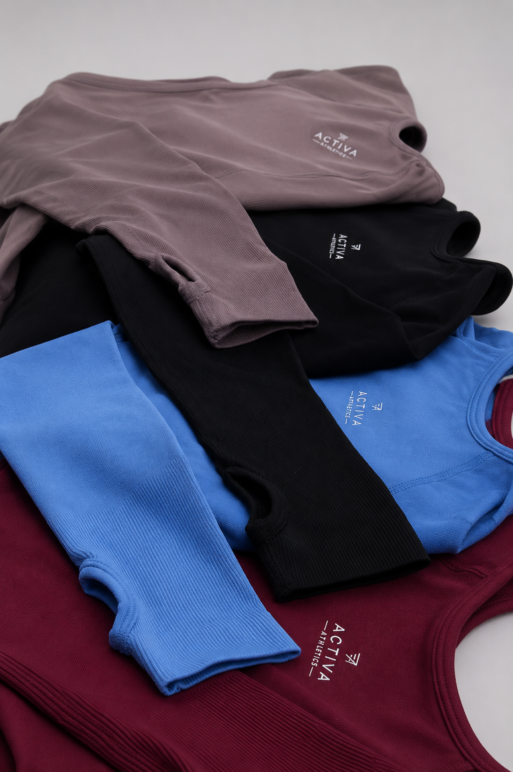 Compression Top de Activa Athletics en sus cuatro colores