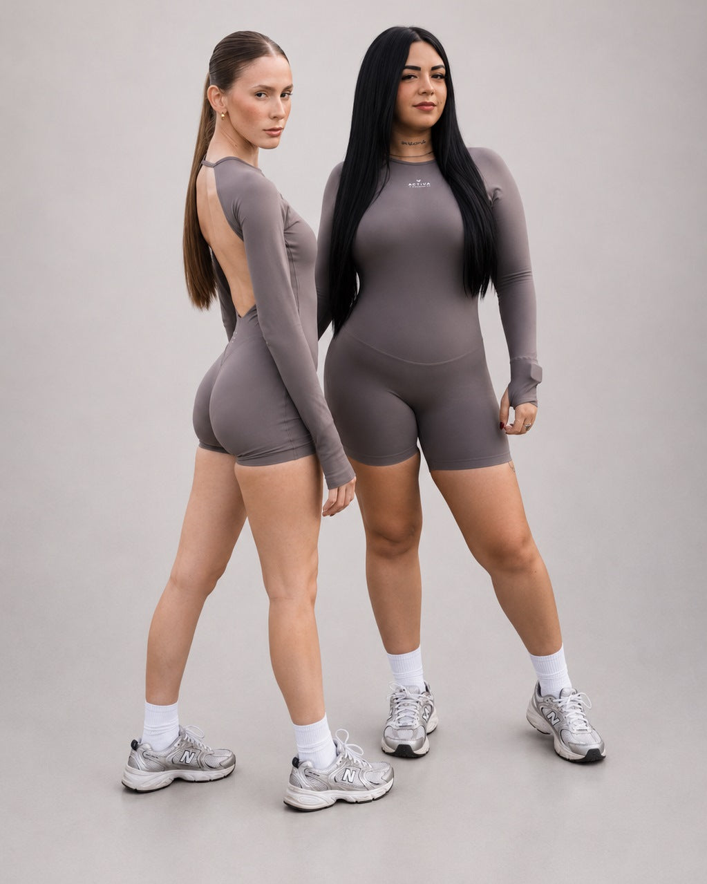 Long Sleeve Romper by Activa Athletics — photographed in Puerto Rico