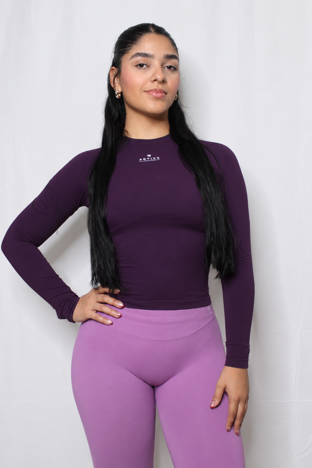Kaia Set de Activa Athletics en Plum